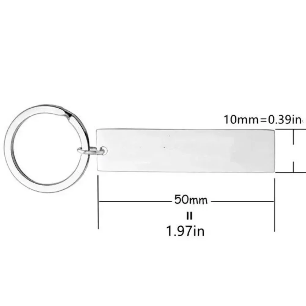 Sunflower Inspirational Slogan Stainless Steel Keychain